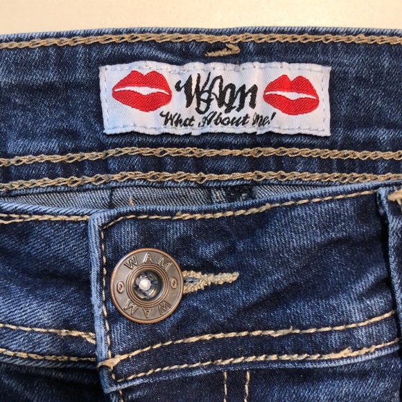 WAM What About Me women jeans size 5/6 - Picture 13 of 14